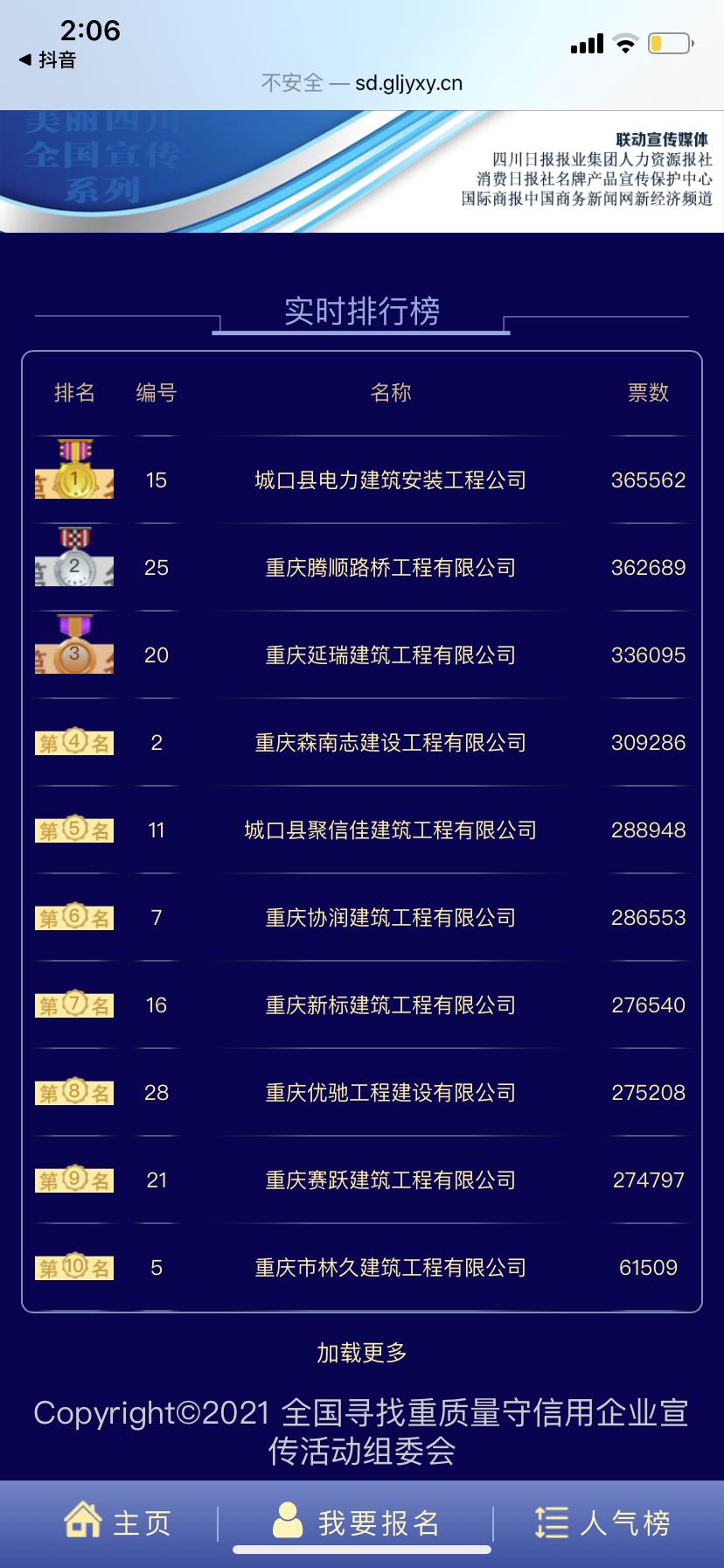 尋找重慶城口縣重質量優秀建筑企業活動